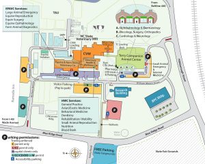 Map of CVM campus