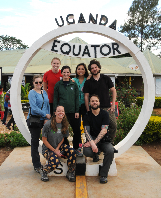 DVM students in Uganda